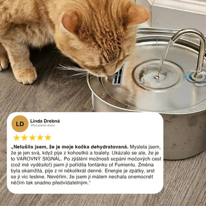 Furrient - Nerezová Fontánka Pro Kočky