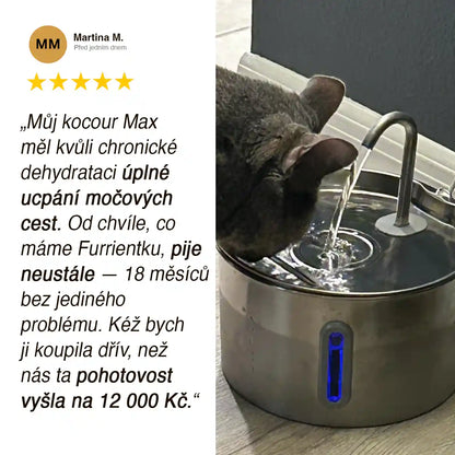 Furrient - Nerezová Fontánka Pro Kočky